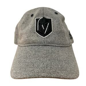 Vegas Golden Knights SAMPLE adidas Hat Cap Snapback Gray Improper Logo